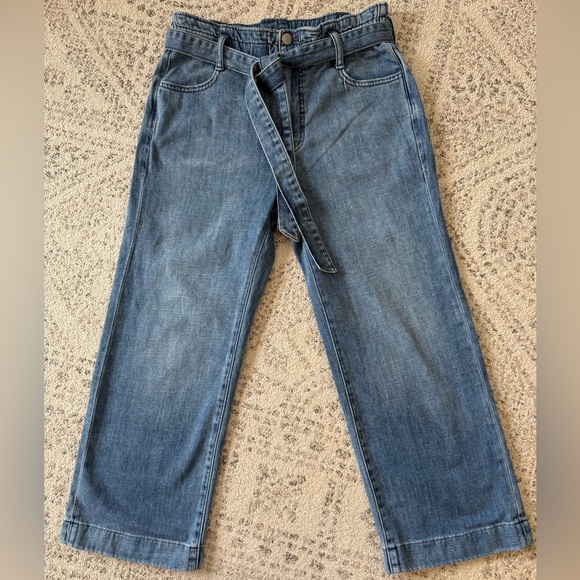 J. Crew Paper Bag Waist Jeans - Picture 3 of 9